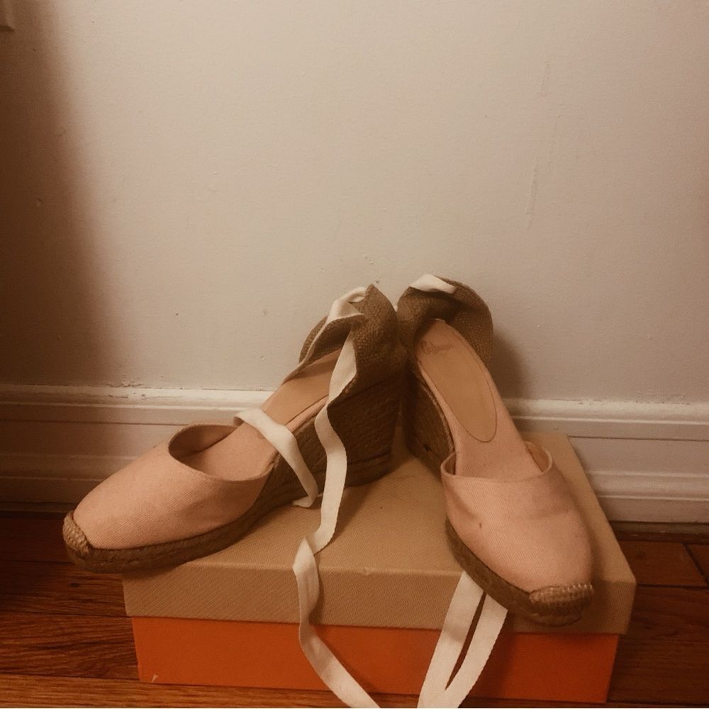 Castaner espadrilles in rose palo